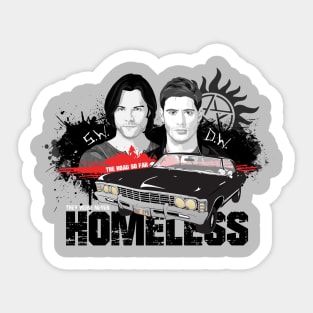 They Were Never Homeless Sticker